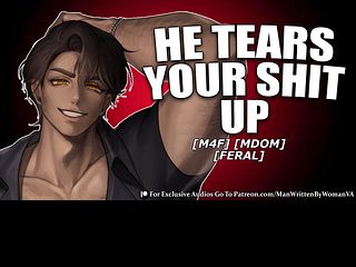 [M4F] FERAL Husband Fucks You In Backyard [MDOM] [FERAL]
